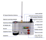 Multi-function detector(RF detector, LaserScan Hidden Camera Locator / Detector)